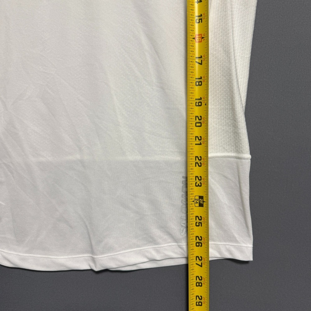 Salomon Broken Arrow Skyrace Running Shirt White Mens Sz M Performance Athletic - Picture 9 of 14